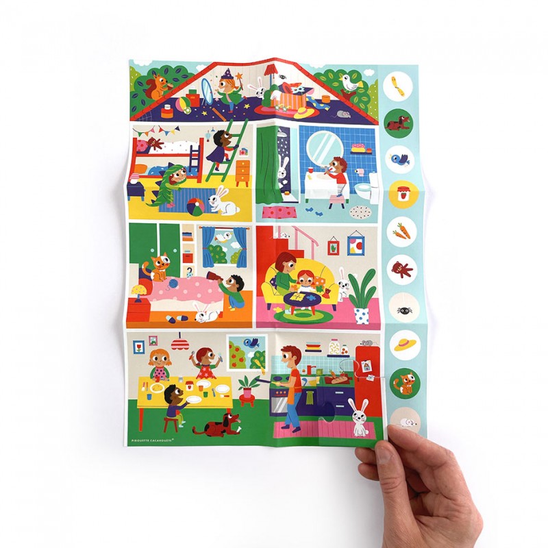 puzzle 3 ans et jeu de cherche trouve