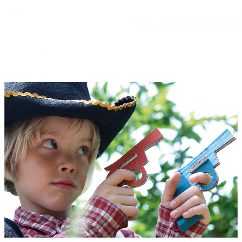 Kit créatif Pistolets de cowboys