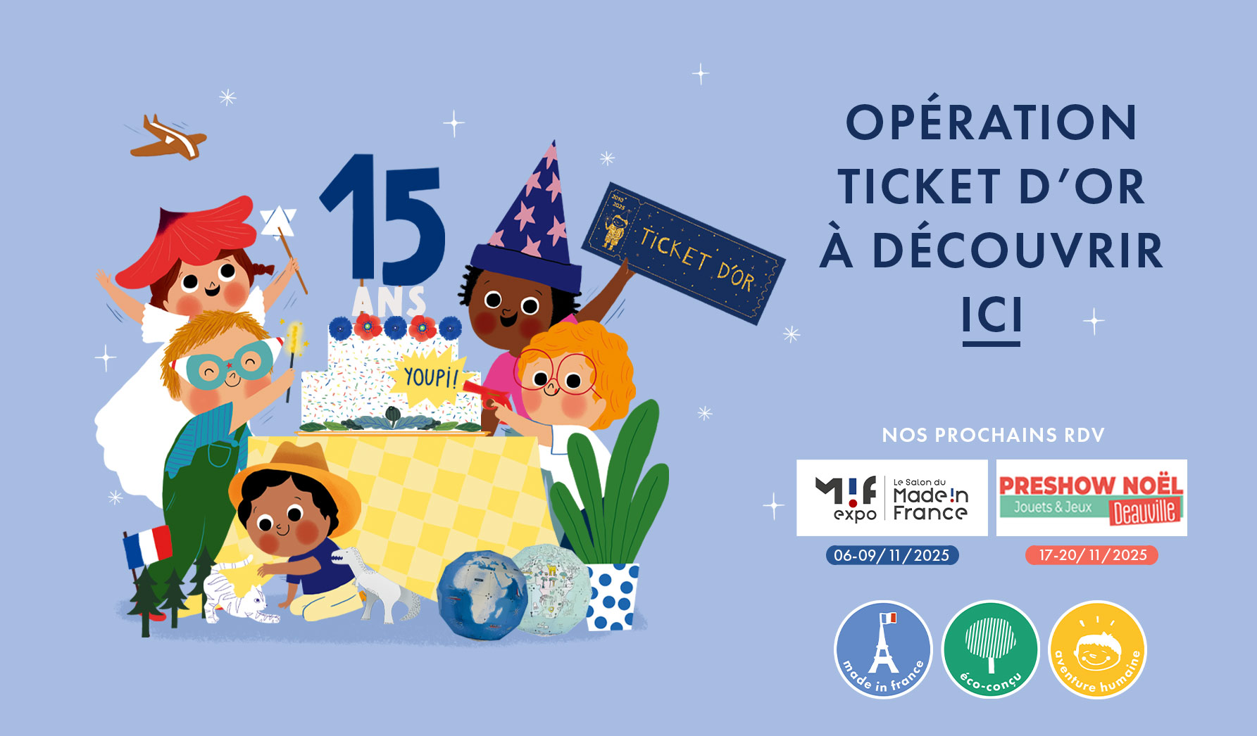 " Pirouette cacahouète jeux jouets éco-conçus et fabriqués en France